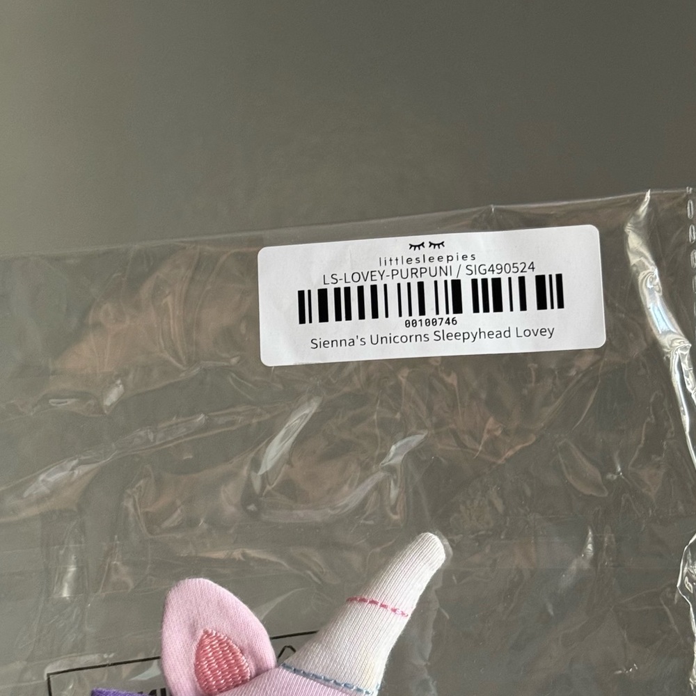NWT | Little Sleepies Unicorn Lovey - Picture 2 of 3